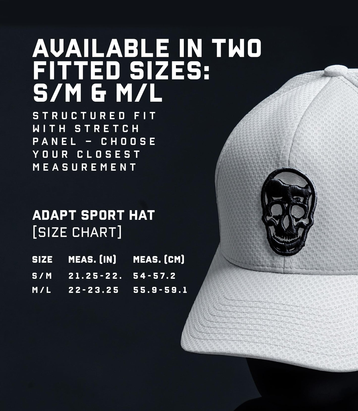 Gymreapers Baseball Hats and Caps for Men| Fitted Hats for Running, Workout, Gym & Outdoor Sports| Moisture Wicking Adapt Cap