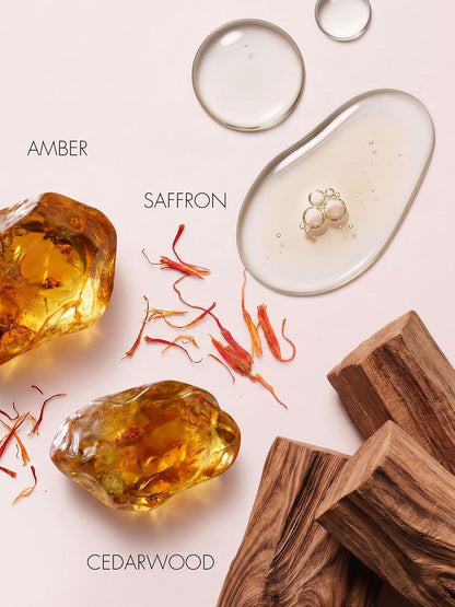 Pheromone Perfume for Women - Long Lasting Saffron Amber & Cedarwood Sophisticated Scent, Luxury Concentrated Extrait de Parfum Spray Oil, Portable Size Signature Scent, 1 fl oz (30ML