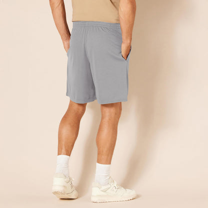 Amazon Essentials Men's Athletic Basketball Gym Shorts, Breathable Moisture Wicking Loose-Fit with Elastic Waist, Pack of 2