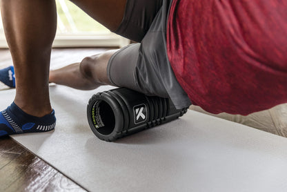 TriggerPoint Grid 1.0 Foam Roller - 13" Multi-Density Massage Roller for Deep Tissue & Muscle Recovery - Relieves Tight, Sore Muscles & Kinks, Improves Mobility & Circulation - Targets Key Body Parts
