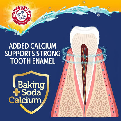 Arm & Hammer Complete Care Dog Dental Kit with Enzymatic Dog Toothpaste, Toothbrush and Finger Brush, Baking Soda and Calcium Formula for Plaque Tartar Control, Chicken Flavor, 2.5 Oz