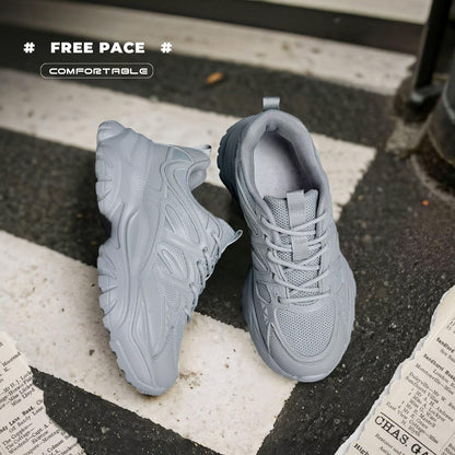 Women's Road Running Shoes Non Slip Ladies Walking Fashion Athletic Chunky Sneakers Work Gym Comfort Lightweight Mesh Soft Sole
