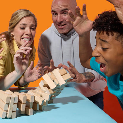 Official Hasbro Games Jenga Game | Digital Die for 6 More Ways to Play | Original Wood Block Game | Stacking Tower | Ages 6+ | 1+ Players | Party Games