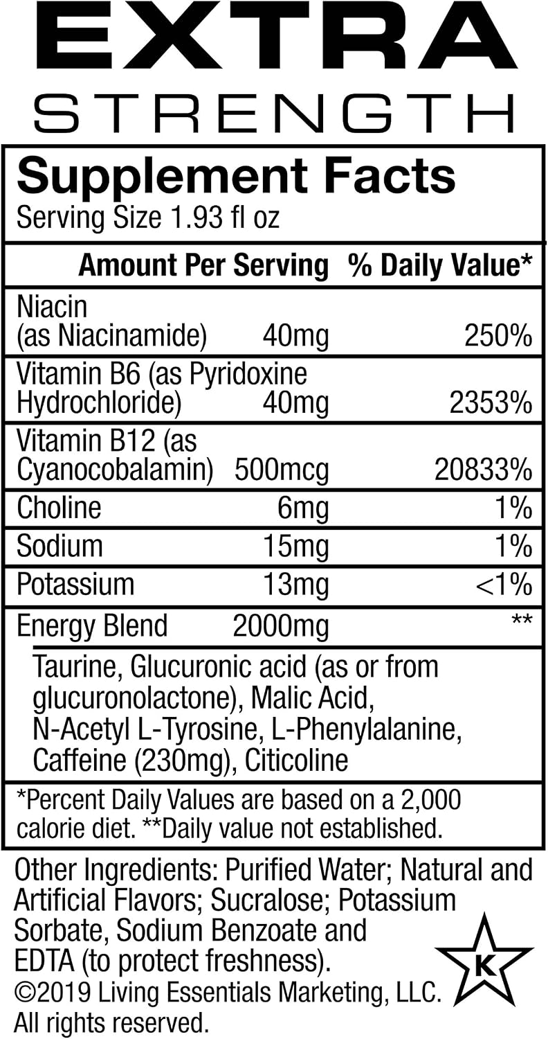 5-hour ENERGY Shot, Regular Strength, Berry, 1.93 oz, 48 Pack