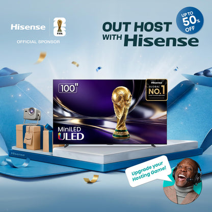 Hisense 32-Inch Class A4 Series HD 720p Smart Roku TV with Alexa Compatibility (32A4HNR) - Dolby Audio, Slim Bezel Design, Google Assistant