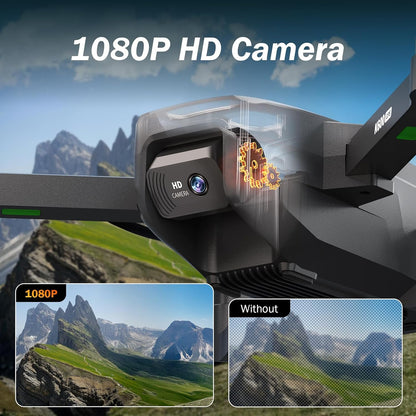 GPS Drone with EIS Camera for Adults Beginners,4.5" HD LCD RC Screen,Al Track&Orbit Mode,32G SD Card with Drone Professional Auto Return, Drones Long Range Follow Me,Gesture Control,under 249g