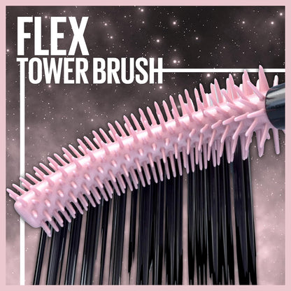 Maybelline Lash Sensational Sky High Washable Mascara Makeup, Volumizing, Lengthening, Defining, Curling, Multiplying, Buildable Formula, Blackest Black, 1 Count
