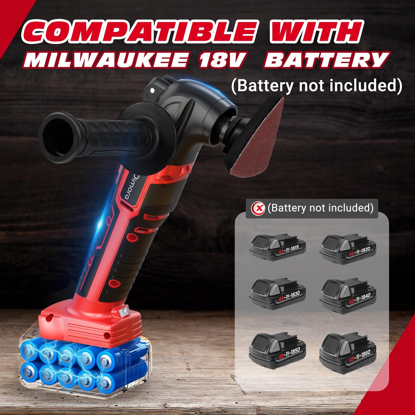bellaDimora Oscillating Multi-Tool Compatible with DeWalt 20V MAX, 600W Brushless Motor (6000-20000 OPM), 23-Piece Accessory Kit for Cutting Sanding Scraping, Heavy-Duty Power Tool(No Battery)