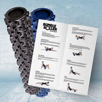 RumbleRoller Original Foam Roller Deep Tissue Massage Roller for Muscle Recovery (Midsize 22-Inch)