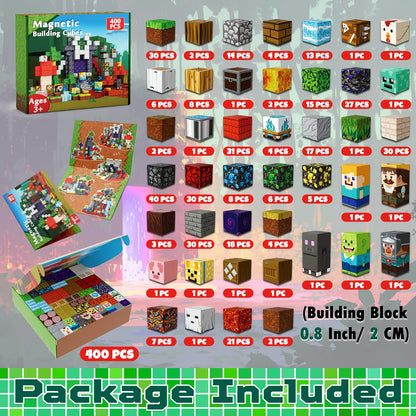 Magneverse Magnetic Blocks - 150 PCS Magnetic Building Blocks for Kids, Magnet Building Cubes for Boys Girls, STEM Montessori Sensory Toys Stacking for 3 4 5 6 7 8 9 10 11 12 13 Birthday Gift