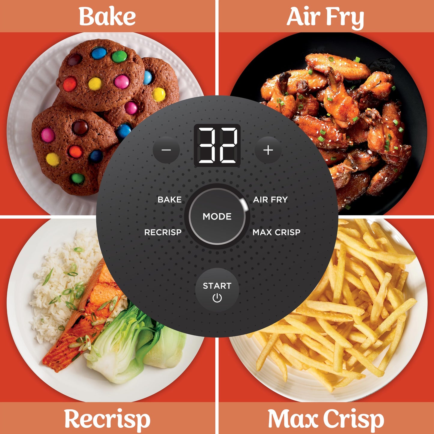 Ninja Crispi 4 in 1 Glass Air Fryer, 450°F, Non Toxic, 4QT and 6 Cup Containers with Lids, Dishwasher Safe, Cyberspace Gray, 1 Count, FN101GY
