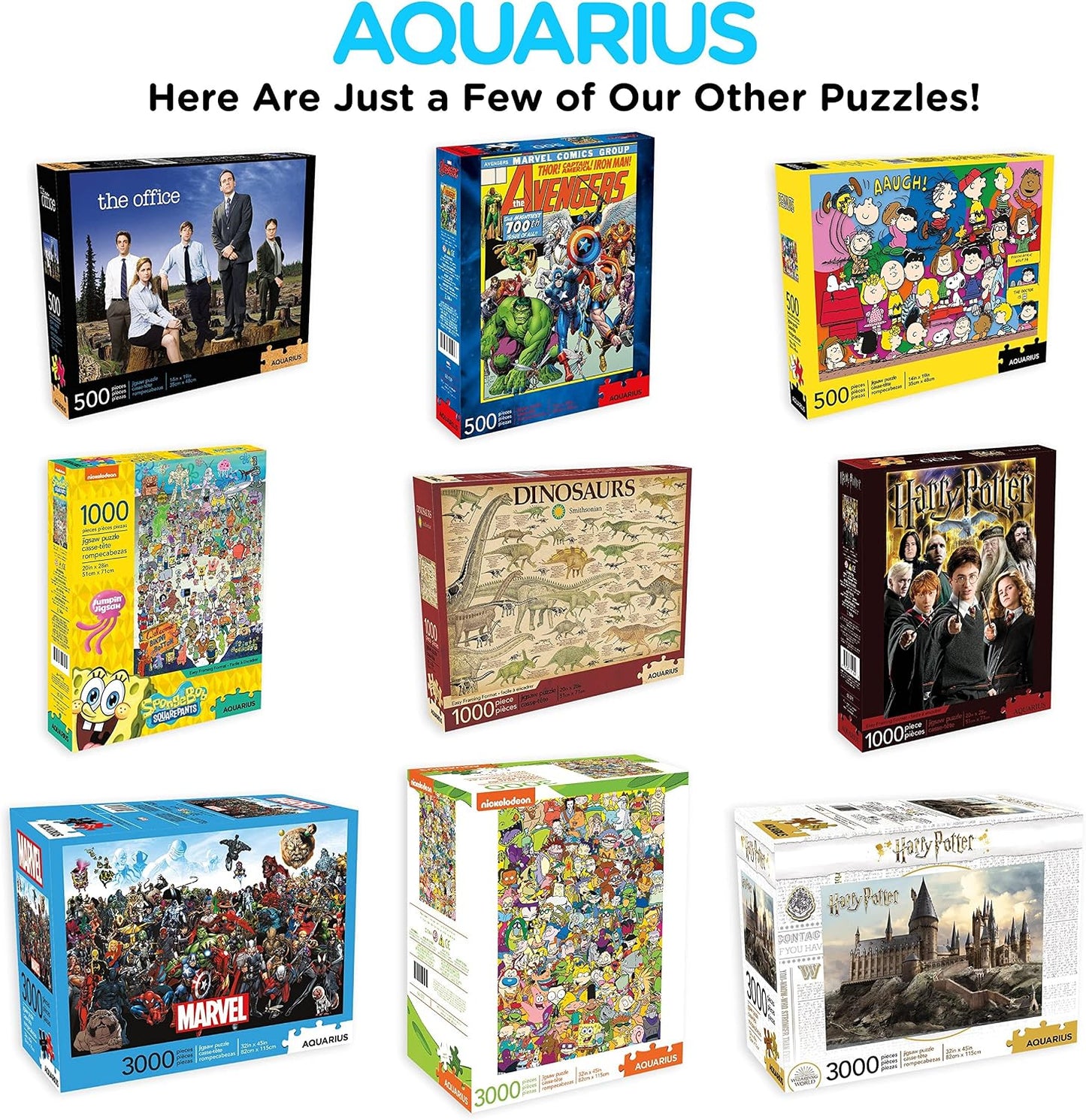 Aquarius Where’s Waldo 3000-Piece Jigsaw Puzzle