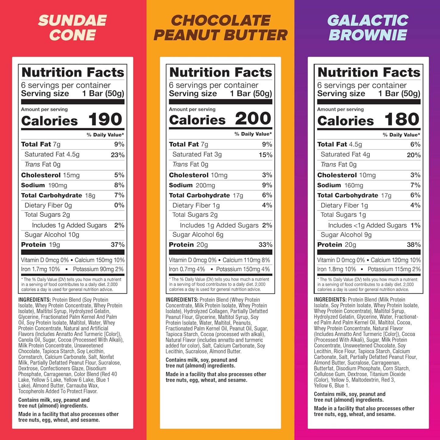 Pure Protein Bars,High Protein,Nutritious Snacks to Support Energy,Low Sugar,Gluten Free,Variety Pack,1.76oz,18 Count (Pack of 2)