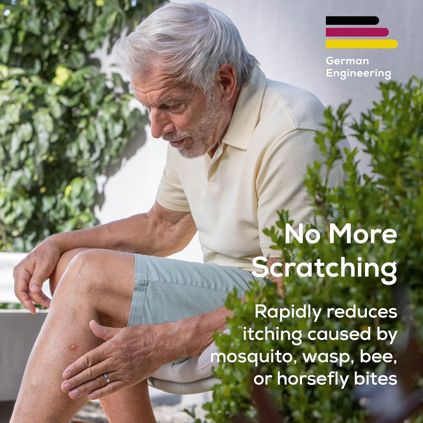 Beurer BR60 Insect Sting and Bite Relief, Bug Bite Healer for Chemical-Free Treatment of Insect Bites and Stings, Non-Toxic Natural Relief from Itching and Swelling, for Mosquito Bites