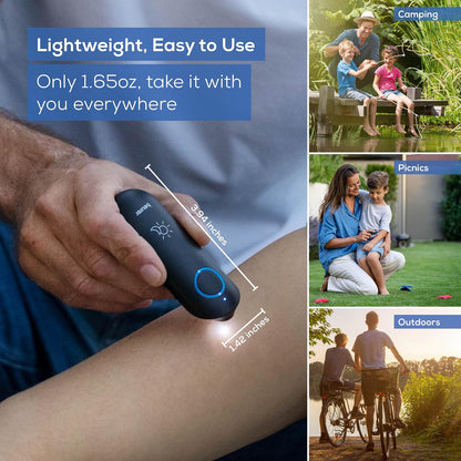 Beurer BR60 Insect Sting and Bite Relief, Bug Bite Healer for Chemical-Free Treatment of Insect Bites and Stings, Non-Toxic Natural Relief from Itching and Swelling, for Mosquito Bites