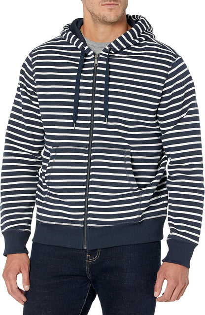 Amazon Essentials Men's Full-Zip Fleece Hoodie Sweatshirt (Available in Big & Tall)