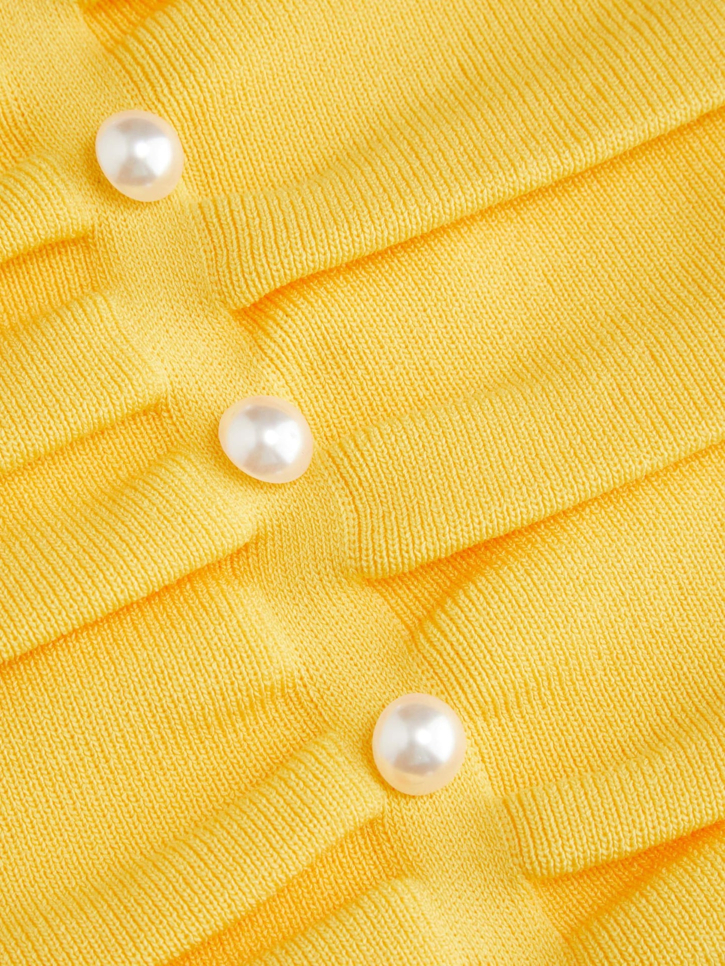 CIDER Faux Pearl Tube Tops for Women Crop Knit Split Hem Ruched Going Out Tops Cute Summer Outfits Y2K
