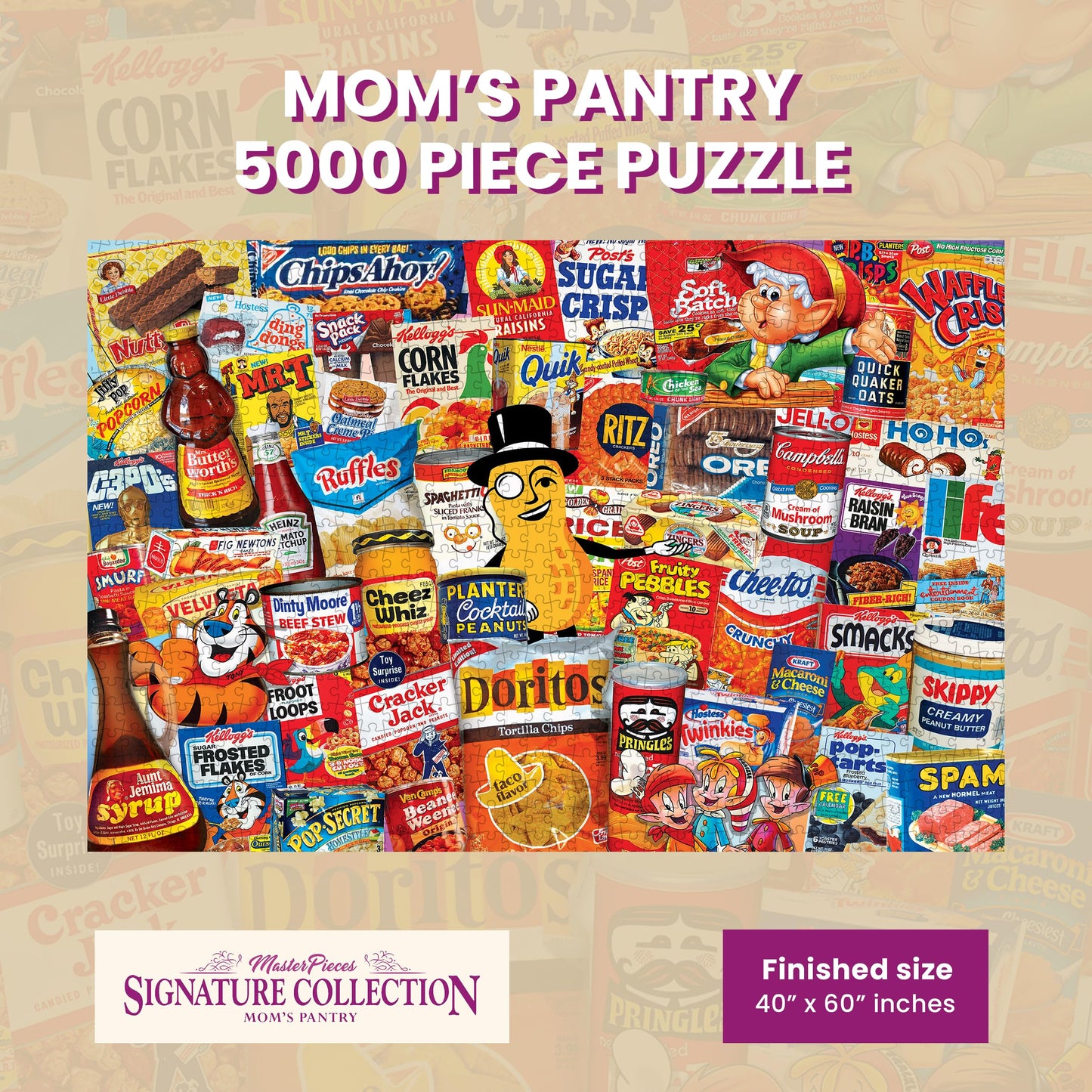 MasterPieces 5000 Piece Jigsaw Puzzle for Adults, Family, Or Kids - Buy Local Honey - Manufacturer Defect - 40"x60"