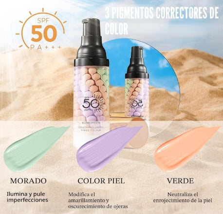 crema aislante de protección solar