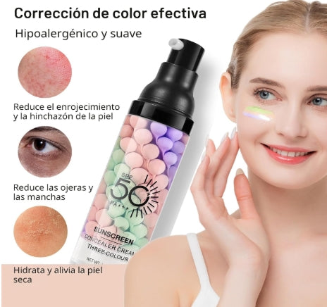 crema aislante de protección solar
