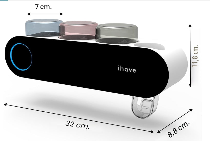 SOPORTE PARA CEPILLOS DE DIENTES