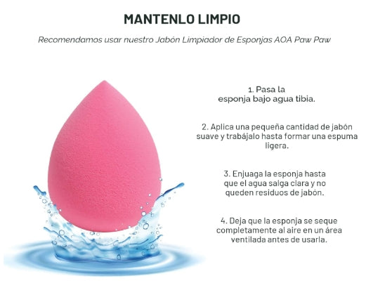 esponjas de maquillaje sin látex