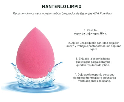 esponjas de maquillaje sin látex