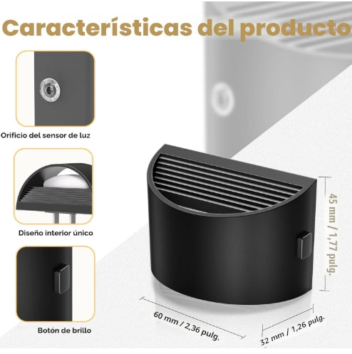 Luz nocturna LED que se enchufa a la pared