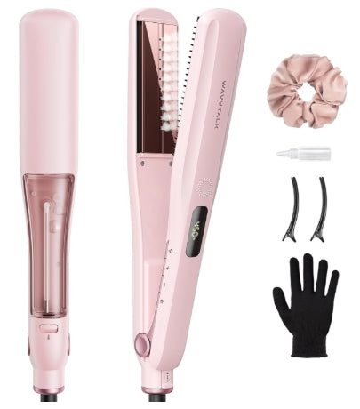 Plancha de pelo a vapor
