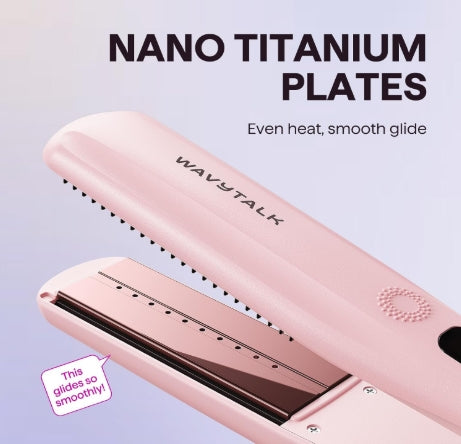 Plancha de pelo a vapor