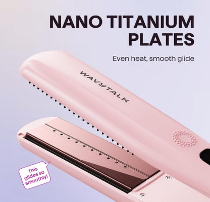Plancha de pelo a vapor