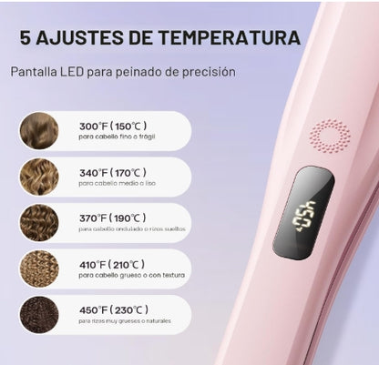 Plancha de pelo a vapor