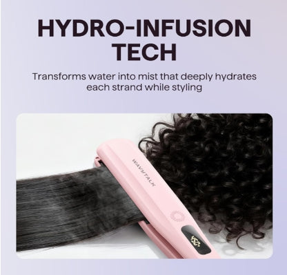 Plancha de pelo a vapor