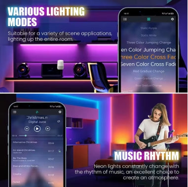 Luces LED Inteligentes con App