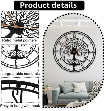 reloj de pared minimalista